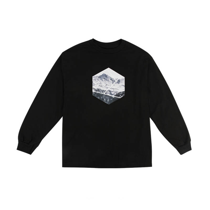 [KELLAN] PENTAGON LONG SLEEVE TEE - K7FWLS01/K7FWLS02