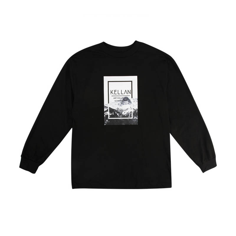 [KELLAN] QUADRANGLE LONG SLEEVE TEE - K7FWLS07/K7FWLS08